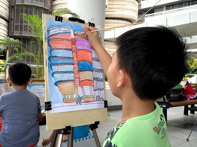 Immersion of in- and out-of- class art learning